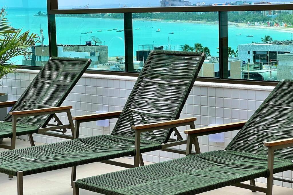 Smart Stay 1103 Na Praia De Ponta Verde - Piscina - Academia - Ar Na Sala - Coworking - A 200M Da Praia Maceió Exterior foto